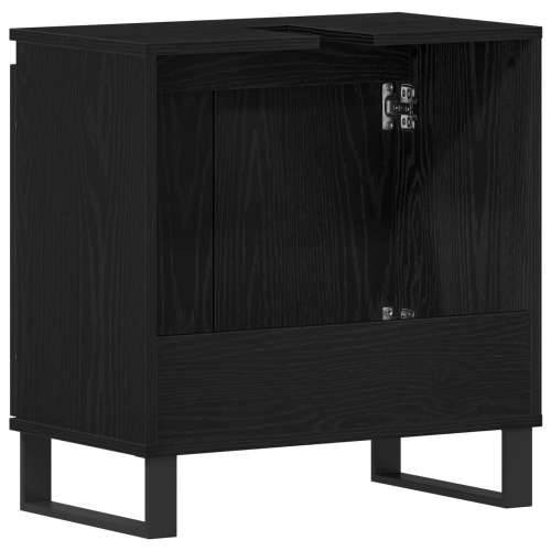 Ormarić za Lavabo - Umivaonik crna hrastovina 58x33x60 cm konstruirano drvo Cijena