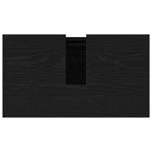 Ormarić za Lavabo - Umivaonik crna hrastovina 58x33x60 cm konstruirano drvo Cijena