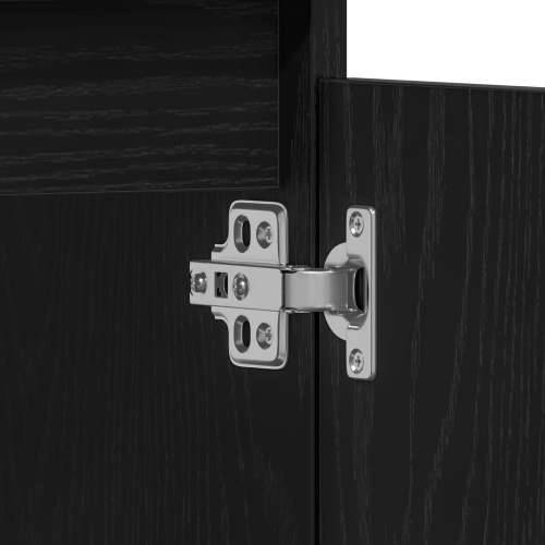 Ormarić za Lavabo - Umivaonik crna hrastovina 58x33x60 cm konstruirano drvo Cijena