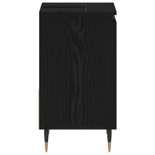 Ormar za Lavabo - Umivaonik Kupaonica Crni 65x33x60 cm Konstruirano drvo Cijena