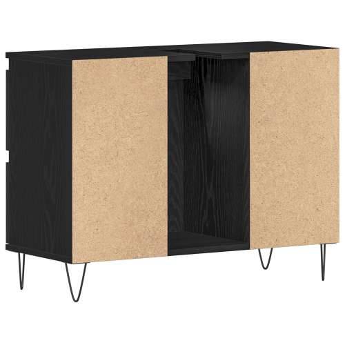 Kabinet za Lavabo - Umivaonik u kupaonici Crna hrastovina 80x33x60 cm Konstruirano drvo Cijena