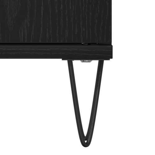 Kabinet za Lavabo - Umivaonik u kupaonici Crna hrastovina 80x33x60 cm Konstruirano drvo Cijena