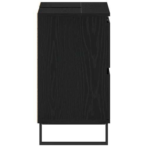 Kupaonski ormar ispod Lavabo - Umivaonika Crni hrast 80x33x60 cm Konstruirano drvo Cijena