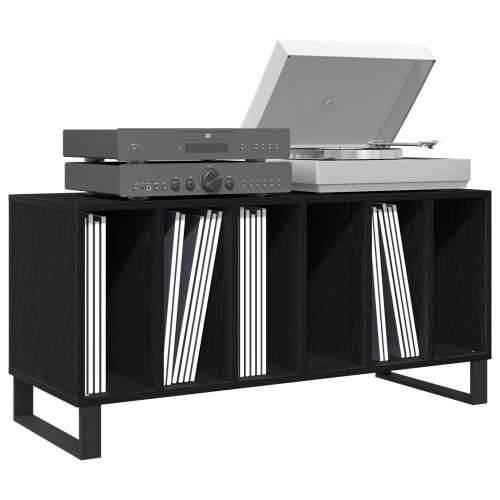 Kabinet za rekorde Crni Hrast 100x38x48 cm Konstruirano drvo Cijena