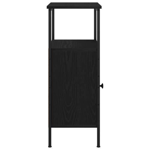 Noćni ormarić 2 kom crna hrast 41x31x80 cm inženjerski drvo Cijena