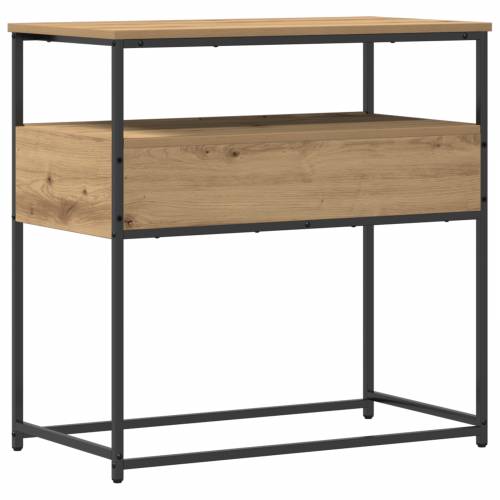 Konsolni Stol Artisan Hrast 75x40x75 cm Konstruirano drvo i Čelik Cijena