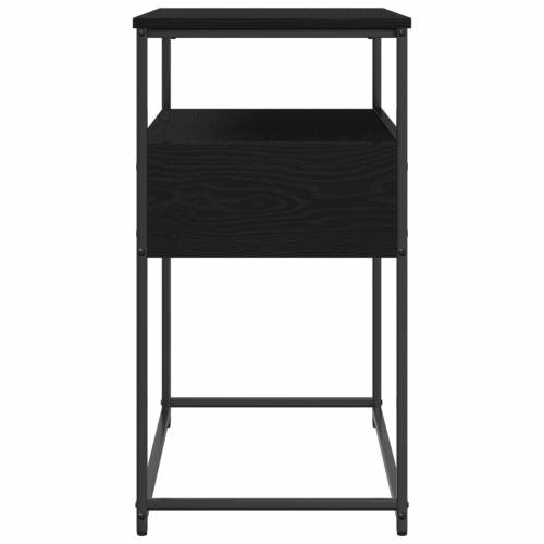 Konferencijski stol Crna hrastovina 75x40x75 cm Izrađeno od drva i čelika Cijena