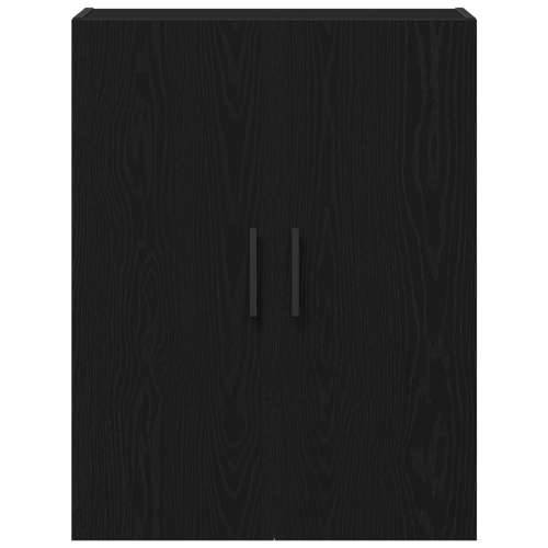 Zidni Ormar Crni Oak 69,5x34x90 cm Igračka Drvo Cijena