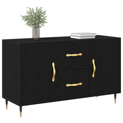 Sideboard Crni Hrast 100x36x60 cm Konstruirano Drvo Cijena