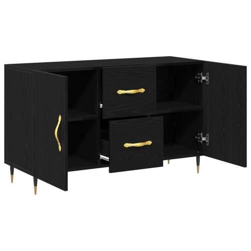 Sideboard Crni Hrast 100x36x60 cm Konstruirano Drvo Cijena