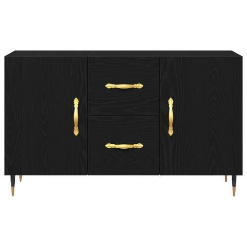 Sideboard Crni Hrast 100x36x60 cm Konstruirano Drvo Cijena