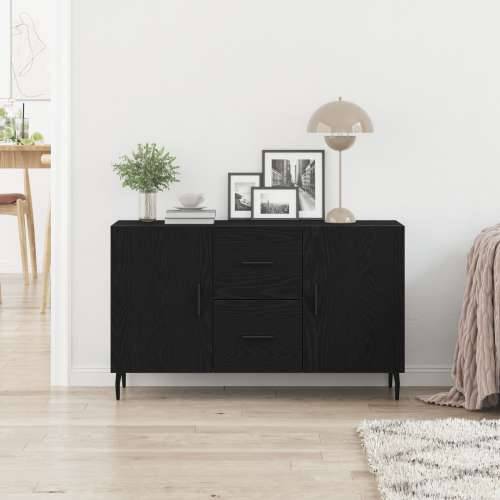 Crna Komoda od Hrasta 100x36x60 cm Cijena