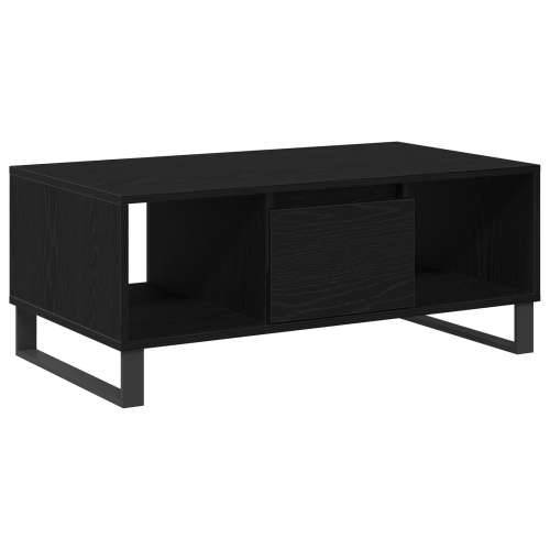 Stolić za kavu Crni Hrast 90x50x36,5 cm Izrađeno od drva Cijena