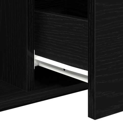 Stolić za kavu Crni Hrast 90x50x36,5 cm Izrađeno od drva Cijena