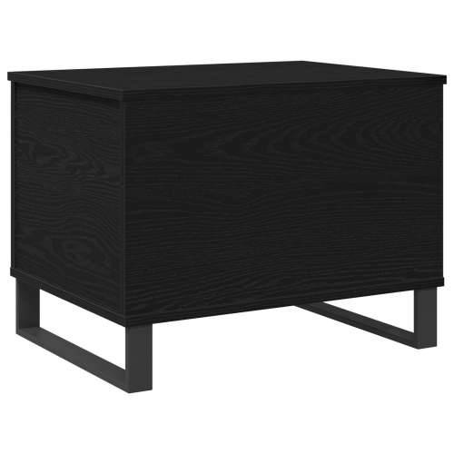 Stolić za kavu s podizanjem crna hrastovina 60x44,5x45 cm konstruirano drvo Cijena