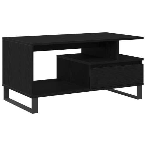 Stolić za kavu Crna Orah 90x49x45 cm Konstruirano drvo Cijena