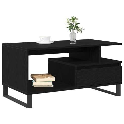 Stolić za kavu Crna Orah 90x49x45 cm Konstruirano drvo Cijena