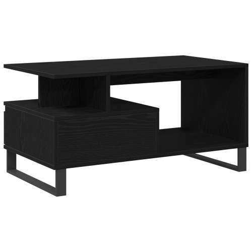 Stolić za kavu Crna Orah 90x49x45 cm Konstruirano drvo Cijena
