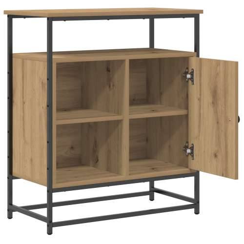 Bočna komoda Artisan Oak 69x35x80 cm Konstruirano drvo i čelik Cijena
