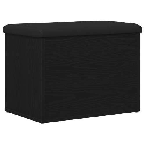 Klupa za pohranu Crni hrast 60x40x45 cm Konstruirano drvo Cijena
