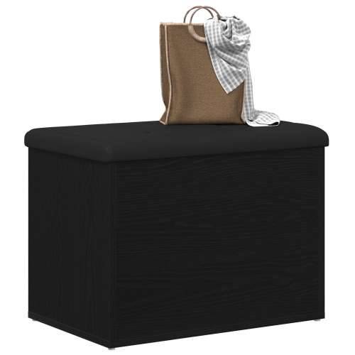 Klupa za pohranu Crni hrast 60x40x45 cm Konstruirano drvo Cijena