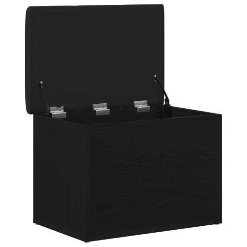 Klupa za pohranu Crni hrast 60x40x45 cm Konstruirano drvo Cijena