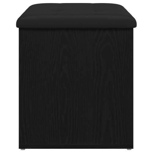 Klupa za pohranu Crni hrast 60x40x45 cm Konstruirano drvo Cijena