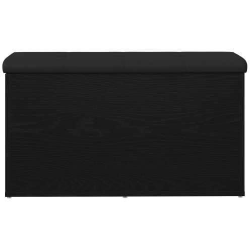 Skladišna Klupa Crna Hrastovina 80x40x45 cm Inženjerska Drva Cijena