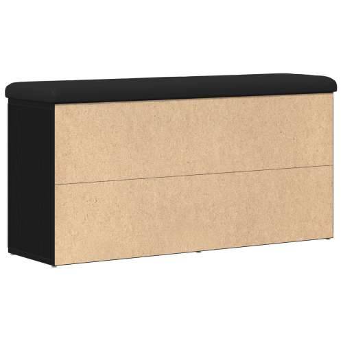 Klupa za odlaganje Crni hrast 100x30x48 cm Složena drvena Cijena