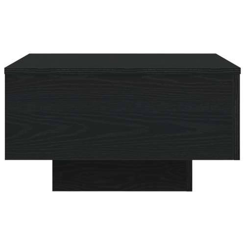 Stolić za kavu s LED svjetlima Crna hrastovina 55x55x31 cm Cijena