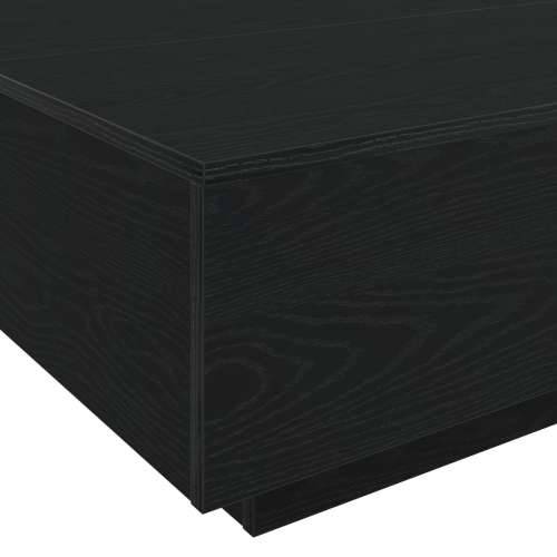 Stolić za kavu s LED svjetlima Crna hrastovina 55x55x31 cm Cijena