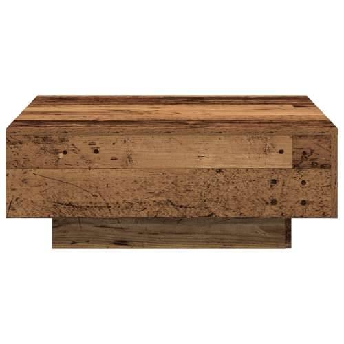 Stolić za kavu od starog drveta 80x80x31 cm, od inženjerskog drva Cijena