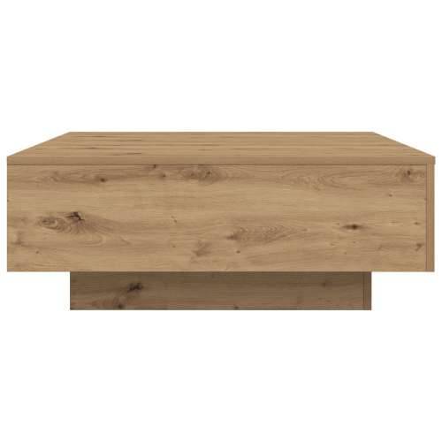 Stolić za kavu s LED svjetlima Artisan hrast 80x80x31 cm Cijena