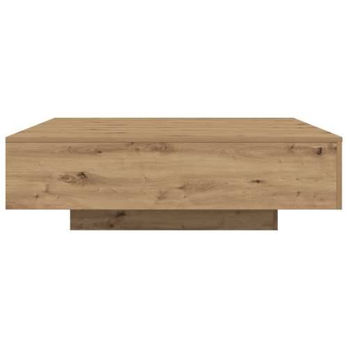 Stolić za kavu s LED svjetlima Artisan Oak 100x100x31 cm Cijena
