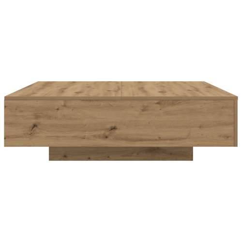 Stolić za kavu s LED svjetlima Artisan Oak 100x100x31 cm Cijena