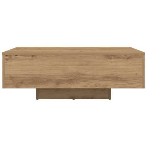 Stolić za kavu s LED svjetlima u boji hrasta 85x55x31 cm Cijena