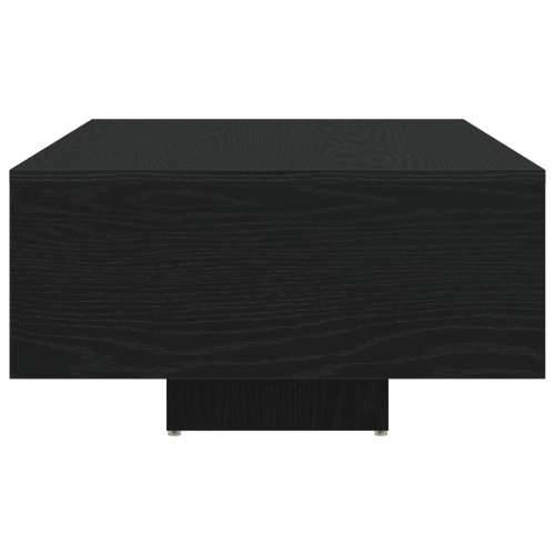 Stolić za kavu s LED svjetlima Crna hrast 85x55x31 cm Cijena