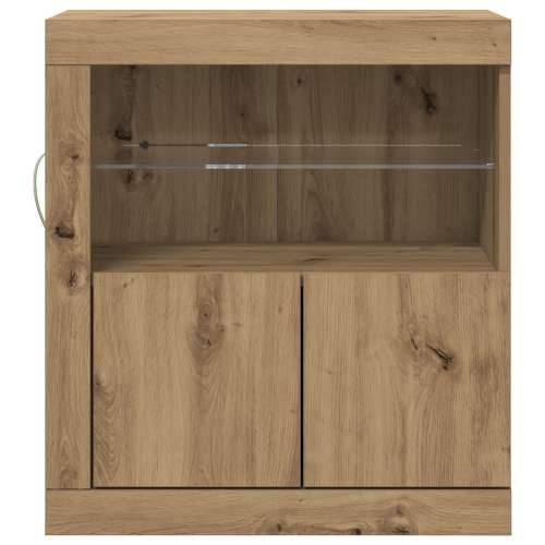 Sideboard s LED svjetlima Artisan Oak 60,5x37x67 cm Cijena