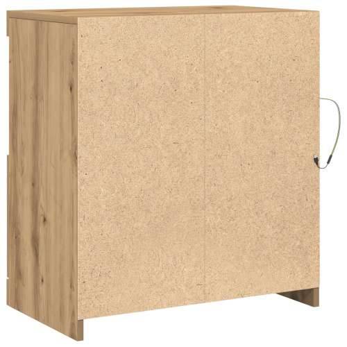 Sideboard s LED svjetlima Artisan Oak 60,5x37x67 cm Cijena