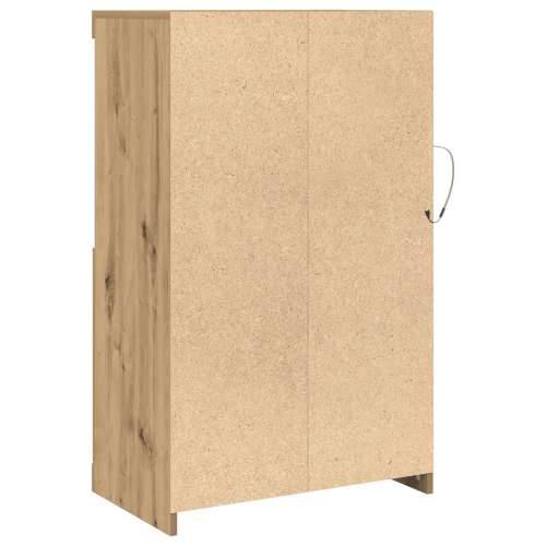 Sideboard s LED svjetlima, Artisan Oak 60,5x37x100 cm Cijena