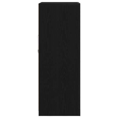 Sideboard s LED svjetlima Crni hrast 60,5x37x100 cm Cijena
