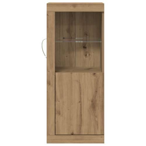 Komoda s LED rasvjetom, Artisan hrast, 41x37x100 cm Cijena
