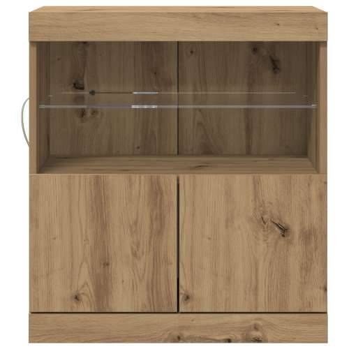 Komoda s LED svjetlima u Artisan hrastu 60x37x67 cm Cijena