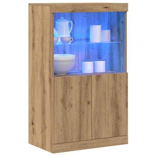 Komoda s LED svjetlima Artisan Oak 60x37x100 cm Cijena