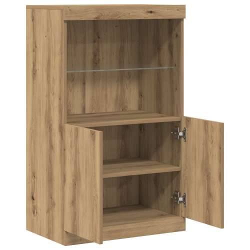Komoda s LED svjetlima Artisan Oak 60x37x100 cm Cijena