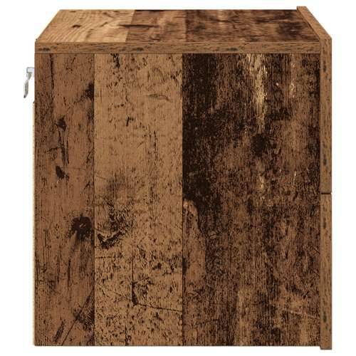 Noćni ormarić s LED-osvjetljenjem od starog drva 50x39x41 cm Cijena
