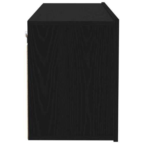 TV Zidna Kancelarija Crni Hrast 100x30x41 cm Konstruirano Drvo Cijena