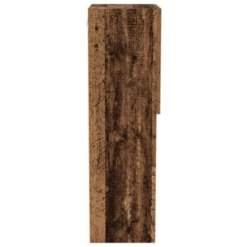 TV Kredenac s LED Osvjetljenjem Stari Drvo 40,5x30x102 cm Cijena