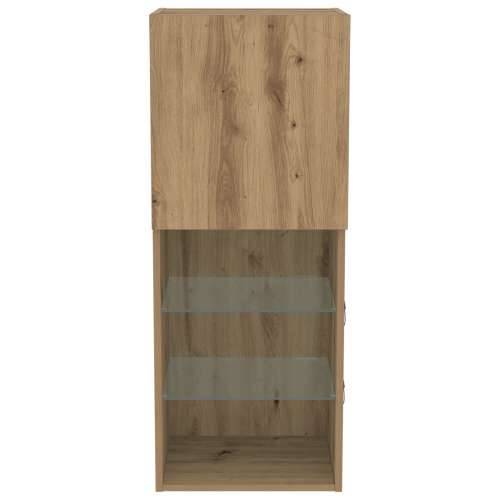 TV kabinet s LED svjetlima Artisan hrast 40,5x30x102 cm Cijena