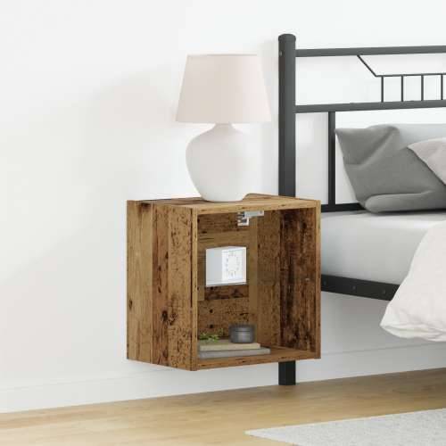 Plutajuća polica 2 komada Staro drvo 40x28,5x40 cm Konstruirano drvo Cijena